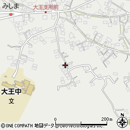 三重県志摩市大王町波切1561-3周辺の地図