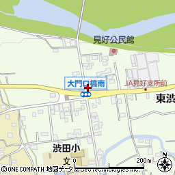 和歌山県伊都郡かつらぎ町東渋田35周辺の地図
