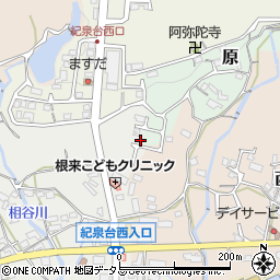 和歌山県岩出市相谷42周辺の地図