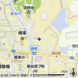 和歌山県岩出市根来435周辺の地図