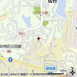 和歌山県岩出市桜台97周辺の地図