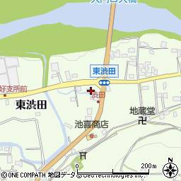 和歌山県伊都郡かつらぎ町東渋田352周辺の地図
