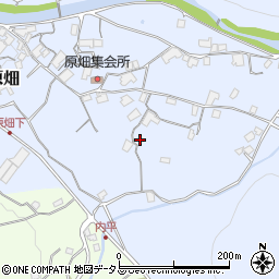 広島県呉市安浦町大字原畑周辺の地図
