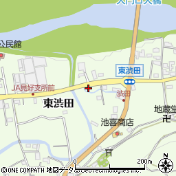 和歌山県伊都郡かつらぎ町東渋田365周辺の地図