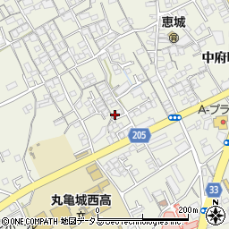 香川県丸亀市津森町384-8周辺の地図