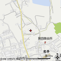 和歌山県紀の川市名手市場1041周辺の地図