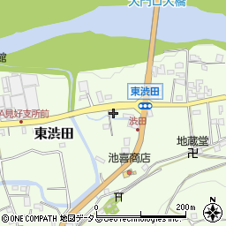 和歌山県伊都郡かつらぎ町東渋田354周辺の地図