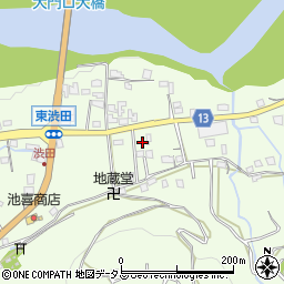 和歌山県伊都郡かつらぎ町東渋田429周辺の地図