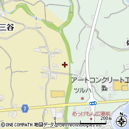 和歌山県紀の川市東三谷261周辺の地図