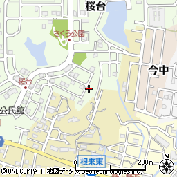 和歌山県岩出市桜台92周辺の地図