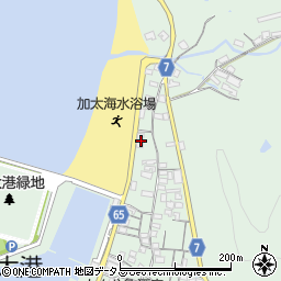 和歌山県和歌山市加太1664周辺の地図