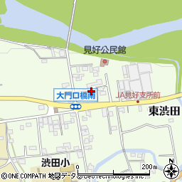 和歌山県伊都郡かつらぎ町東渋田38周辺の地図