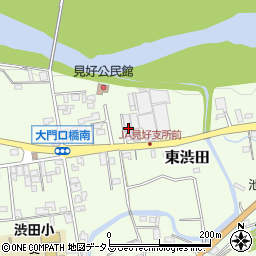 和歌山県伊都郡かつらぎ町東渋田66周辺の地図