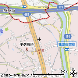 香川県丸亀市飯山町東坂元568-1周辺の地図