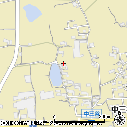 和歌山県紀の川市中三谷651周辺の地図
