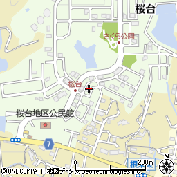 和歌山県岩出市桜台121周辺の地図