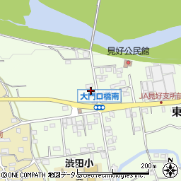 和歌山県伊都郡かつらぎ町東渋田33周辺の地図
