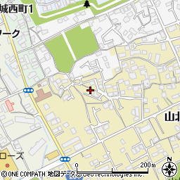 香川県丸亀市山北町736周辺の地図