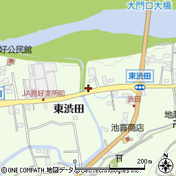 和歌山県伊都郡かつらぎ町東渋田360周辺の地図
