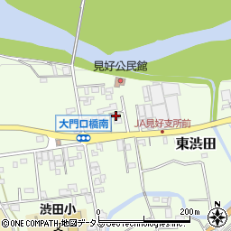 和歌山県伊都郡かつらぎ町東渋田39周辺の地図