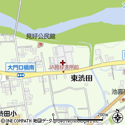 和歌山県伊都郡かつらぎ町東渋田63周辺の地図