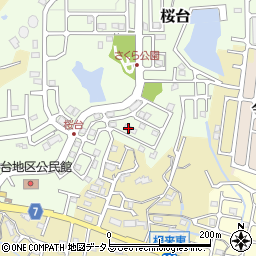 和歌山県岩出市桜台102周辺の地図