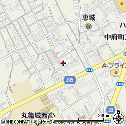 香川県丸亀市津森町130-6周辺の地図