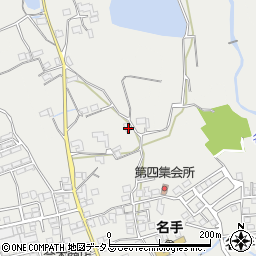 和歌山県紀の川市名手市場1040周辺の地図