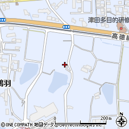 香川県さぬき市津田町鶴羽周辺の地図