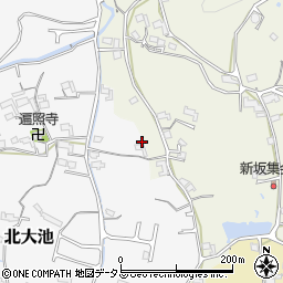 和歌山県岩出市北大池12周辺の地図
