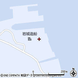 愛媛県越智郡上島町岩城4690周辺の地図