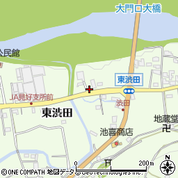 和歌山県伊都郡かつらぎ町東渋田364周辺の地図