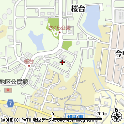和歌山県岩出市桜台109周辺の地図
