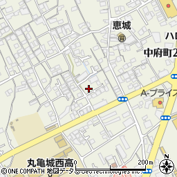 香川県丸亀市津森町130-7周辺の地図