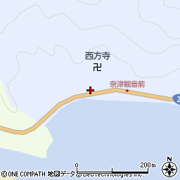 奈津観音（河内公衆）トイレ周辺の地図