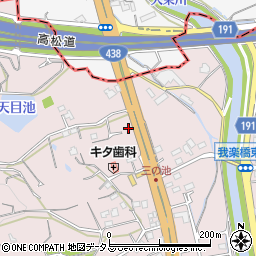 香川県丸亀市飯山町東坂元570周辺の地図