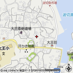三重県志摩市大王町波切514-3周辺の地図