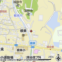 和歌山県岩出市根来440周辺の地図