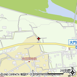 和歌山県伊都郡かつらぎ町東渋田14周辺の地図