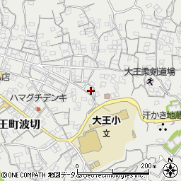 三重県志摩市大王町波切454周辺の地図