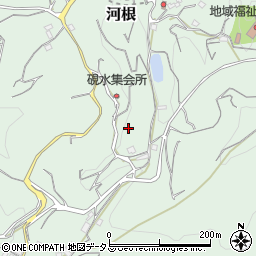 和歌山県伊都郡九度山町河根周辺の地図