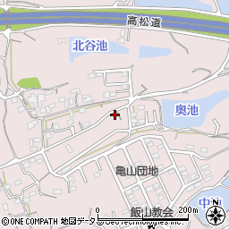 香川県丸亀市飯山町東坂元1257周辺の地図