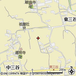 和歌山県紀の川市東三谷98周辺の地図
