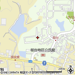和歌山県岩出市桜台136周辺の地図