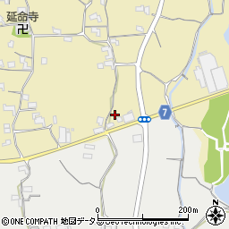 和歌山県紀の川市北勢田17周辺の地図