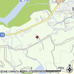 和歌山県伊都郡かつらぎ町東渋田509周辺の地図