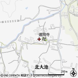 和歌山県岩出市北大池271周辺の地図