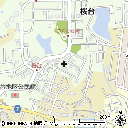和歌山県岩出市桜台111周辺の地図