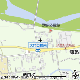 和歌山県伊都郡かつらぎ町東渋田43周辺の地図