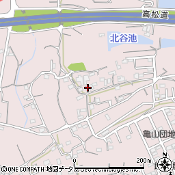 香川県丸亀市飯山町東坂元1184周辺の地図